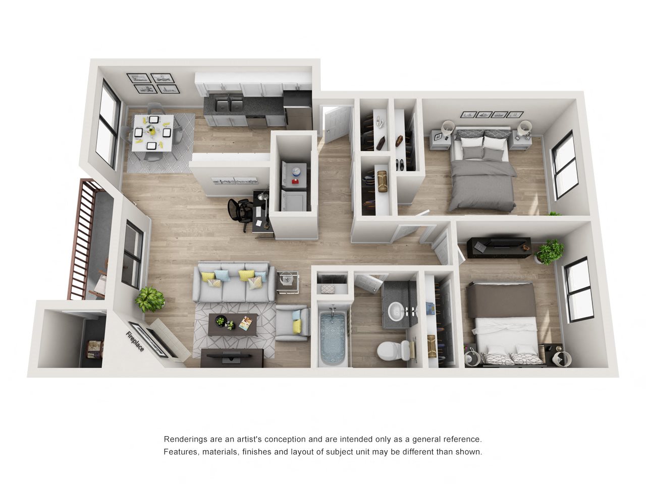 Everett, WA Arterra Apartments 2 bedroom 1 bath Everett, WA Arterra Apartments 2 bedroom 1 bath